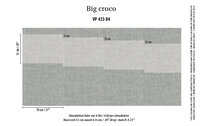 elitis big croco behang instructie