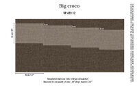 elitis big croco behang instructie