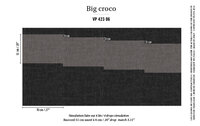 elitis big croco behang instructie