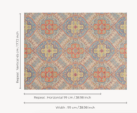 Pierre Frey Byzance Behang Tresors d&#039;Orient Collectie&nbsp;