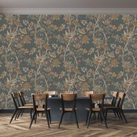 GP &amp; J Baker Hydrangea Bird Behang Signature Wallpapers 2