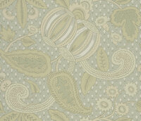Little Greene Pomegranate Behang National Trust Papers&nbsp;Green Scale