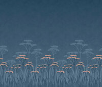 Little Greene Achillea Behang National Trust Papers&nbsp;Nighttide