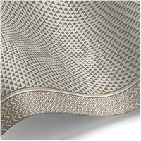 Les Dominotiers Puck Stripe Behang