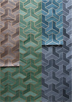 Greenland Cube Weave Behang