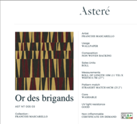 Aster&eacute; Lit De Parade Behang 03 AST_NT_005_03
