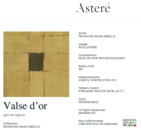 Aster&eacute; Jeu de Dame Behang 01 AST_NT_002_01
