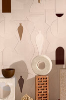 Aster&eacute; Terrazzo De Papier Behang 