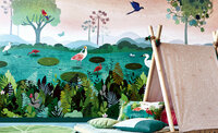 Villa Nova Dusky Amazon Wall Mural Behang W574/01
