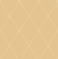 behang cole and son archive anthology large georgian rope trellis geel oranje