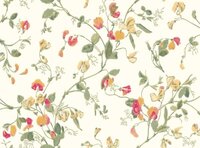 behang cole and son sweet pea pink yellow