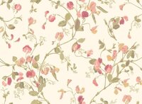 behang cole and son sweet pea pink