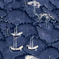 Mind the Gap Waves of Tsushima behang WP20513