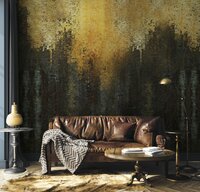 Coordonne Gustave Gold behang 9600300 sfeer