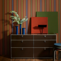 Pierre Frey Pretoria Indigo Behang Rituel Collectie