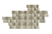ARTE Prisma Behang - Dove Grey