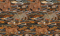 ARTE Tigris behang  Burnt Sienna 49570