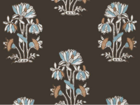 Thibaut Lily Flower Behang  T13200