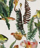 Coordonne Bank of Fish Behang 9500020
