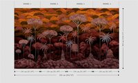 ARTE Ciel Tropical behang ARTE D&eacute;cors &amp; Panoramiques behang collectie 97651