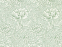 Morris Chrysanthemum Toile Behang 217069