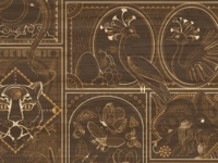 ARTE Golden Tiger behang MO4042