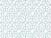 Thibaut Fretwork Behang T20867