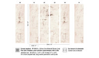 ELITIS Tableau Rose Behang 