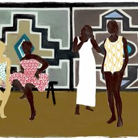 ELITIS Ndebele Behang DM_904_01
