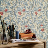 behang william morris Arbutus sfeer 1 Morris &amp; co archive III 3