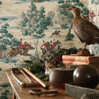 behang sanderson Tally Ho vintage 2 sfeer 1