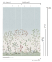 Cole and Son Seasonal Woods Silk Behang 