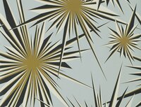 jim thompson golden sunburst starlight blue behang jt021064002 tony duquette