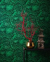 Jim thompson malachite behang sfeer jim thompson tony duquette