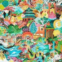 Harlequin Journey Of Discovery Behang 112919 