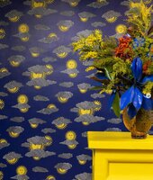 fornasetti sole e Nuvole behang cole and son behang wallcovering