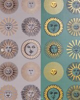 fornasetti Sole e Luna wallcovering cole and son behang