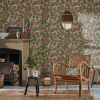 Morris &amp; Co. Rambling Rose behang 217207