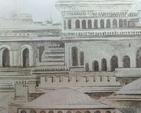 Coordonne Taj Mahal Behang - Silver 9600071