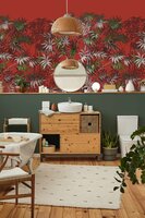 Coordonne Mythical Coral Behang - Linnen A00303