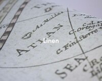 Coordonne Historical Map Papyrus Behang - Linnen