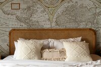 Coordonne Historical Map Papyrus Behang - Linnen
