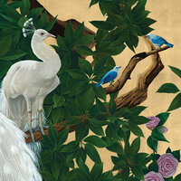 Feathr Vera&#039;s Garden Gold FE31607 chinoiserie behang 3