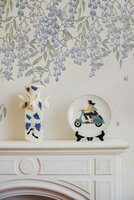 Coordonne Manuela Lilac Behang - Linnen A00324