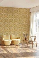 Coordonne Padmasalis Mustard Behang A00802