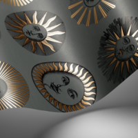 Fornasetti Soli Behang 123/1003