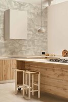 Coordonne Sand Waves Silver Behang Linnen A00331L
