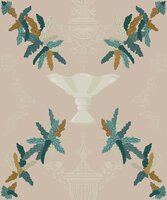 Coordonne Neorococo Beige Behang