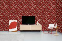 Coordonne Neobucolic Red Behang 8800055