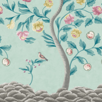 Little Greene Mandalay Archipelago Behang